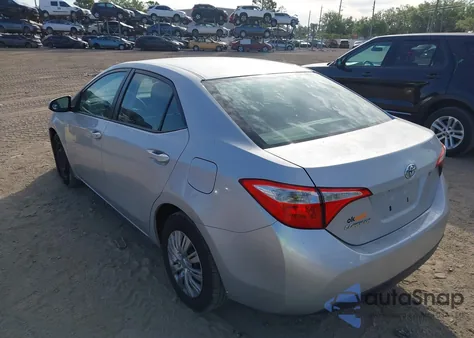 2014 Toyota Corolla L из США, поврежденный, VIN 2T1BURHE8EC048649